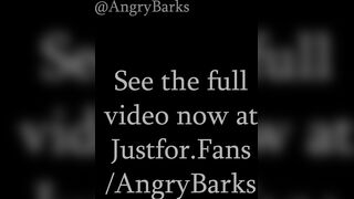 How lengthy can you rail the brim of an ejaculation for? One brave mutt ventures to find out...