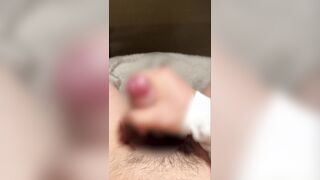 Uber-cute boy wanking up close in 4K