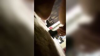 Very first ever horsecock fuck stick try