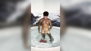 SURPRISEin the JACUZZI