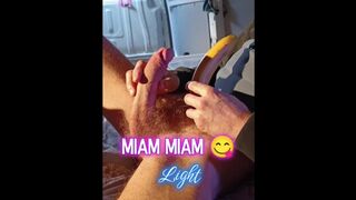 I hand-job and jizz with delight with my fresh intercourse plaything