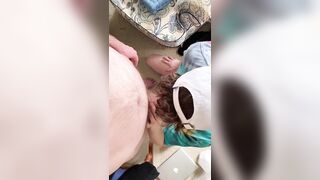 Ample Man sausage Bj to Pop-shot