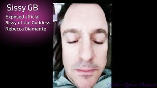 My Official Sissy GB from Orlando, Florida (sissy instructing exposure female domination findom)