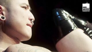 Axel Abysse Knuckle Pierced Thru Yoshi Kawasaki Mouth-watering Donk