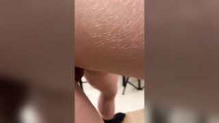 Gym buddies homemade screw - massive cumshot