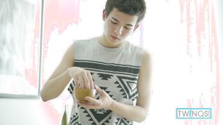 Warm Dark hair Xander H Receive Its Arse Deeply Screwed Near James T!