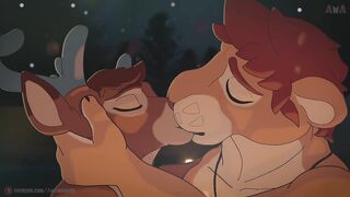 FIRESIDE FASCINATION Furry Gay Animation