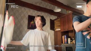 Hung twink sucks its own penis & shags its Asian boyfriend