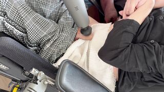 Caregiver Helps Quadriplegic Cumming Within Wheelchair