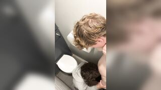 Twinks amid the Library Bathroom