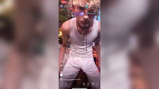 Nutting on Tiktok LIVE , TIKTOK LIVE SPUNKING jerkin on Tiktok live showcasing dinky on Tiktok live swelling