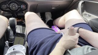 Providing my friend a hand-job on the highway while driving