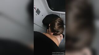 Twunk gargles a stranger from the grinder in the teach restroom, finishes off in his hatch and drinks jizz