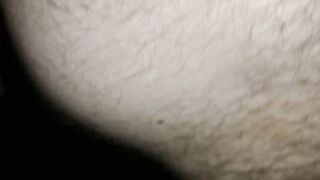 Whore, get on your knees in the back seat of the van. Dont budge! Im going to put jizz in your booty!