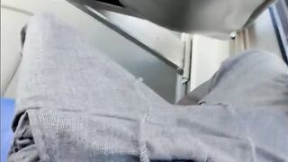 HD At it again on my way to work, doing this makes me dude milking off in public on bus