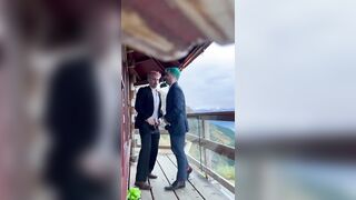 Acquaintance’s wifey went to couch early at wedding, so he plowed me instead.