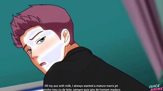 Murilo! Ep 02 - All it took was putting on underpants to make a mature hairy man mischievous - Manga porn Bara Yaoi