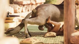 Queer Lovemaking with Wooly Centaur