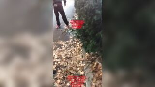 Dark-hued Thugs Cruising Park