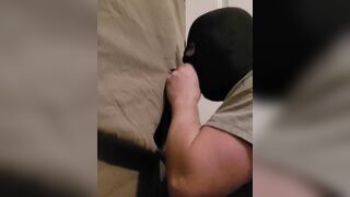 Married 64 milky monstercock visits gloryhole with saucy spunk