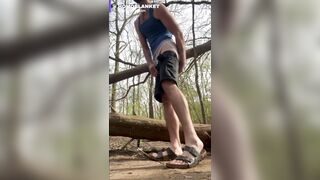 I got caught in public and finished up bottoming