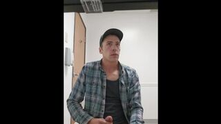 Donating nut nectar at man milk bank