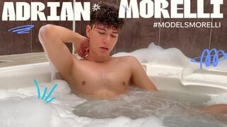 Latino Lad Displaying Off in Jacuzzi – Super-steamy and Unshod Figure in HD