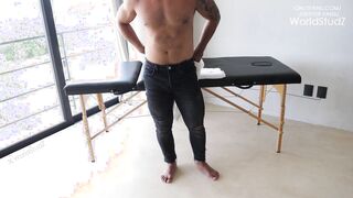 Hetero Fellow Miles Cant Manage Full salute During Rubdown [WorldStudZ]