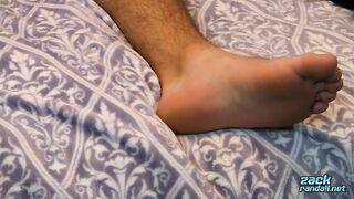 Gay-for-pay Jeremy Cox Flaunts His Cherry Arse While Milking Off