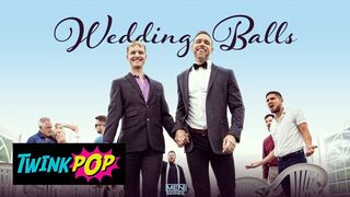 TWINKPOP - Alex Mecum And Malik Delgaty Drool Roast Benjamin Blue And Give Him A Dual Facial cumshot