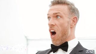 TWINKPOP - Alex Mecum And Malik Delgaty Drool Roast Benjamin Blue And Give Him A Dual Facial cumshot