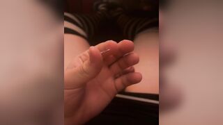 Sniveling femboy just NEEDED to jizz :three