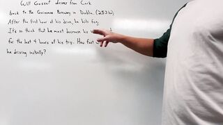 Irish math educator lecturer gets sixty-9. OBSERVE THE END!