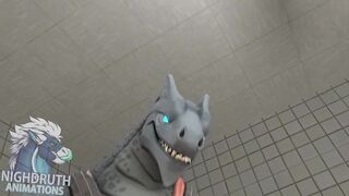 Anthro Dragon Buff Growth