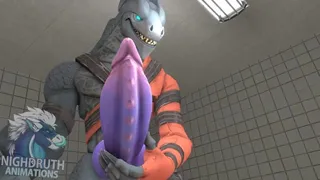 Anthro Dragon Buff Growth