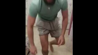 Sizzling twunk with cock-squeezing caboose does tee-shirt compete