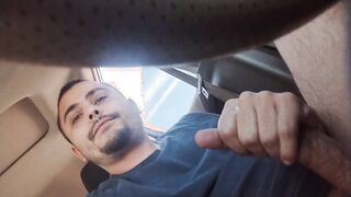 Risky public masturbating off pt2