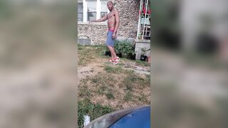 PUBLIC NAKEDNESS! Kennie Jai is nude for you in public compilation!