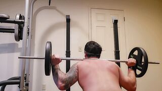 Doing cowers in in my jockstrap