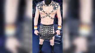 Gladiator clothing fetish have fun Tormentor Alecs