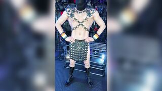 Gladiator clothing fetish have fun Tormentor Alecs