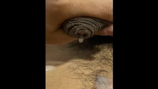 Masturbating Every Last Spurt of my Jizz