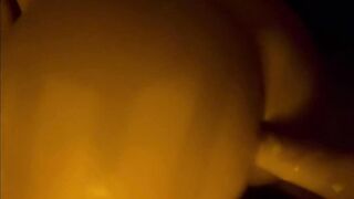 dogging me down with my Fake penis