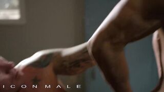 ICON MASCULINE - Fire Dudes Jimmy Fit And JJ Knight Relief Up After A Lengthy Shift By Inhaling Each Others Pink cigar