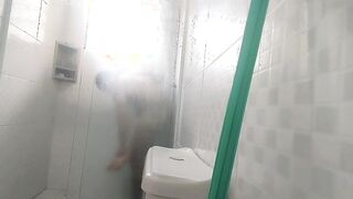 I displayed my suntan line in the douche and nearly got caught.