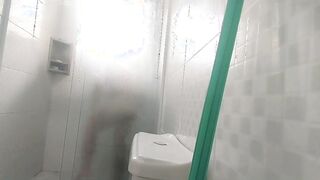 I displayed my suntan line in the douche and nearly got caught.