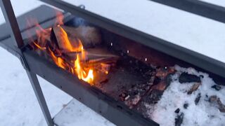 Step-dad sent for firewood - sonnie and pal ravage while he doesnt observe