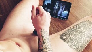 Man milks off to anime