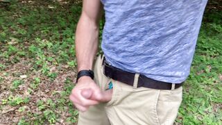 Cute public pop-shot, XXL spray. Tugging off in the area by the park. Wordy. Sensed so supreme!