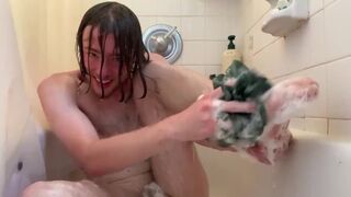 Scrubbing my soles and the rest of my assets